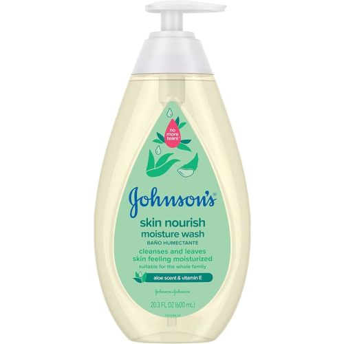 Johnson's Baby Skin Nourishing Moisture Baby Body Wash, 20.3 fl oz