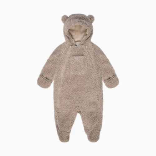 Teddy Jumpsuit Bebe - Oatmeal Teddy
