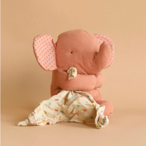 Maileg Lullaby Friends - Elephant - Old Rose (Plays Music)– Odin Parker