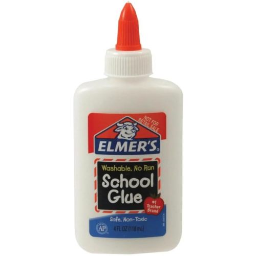 Elmers Liquid School Glue VLLVvz, Washable, 4 Ounces, 2 Count