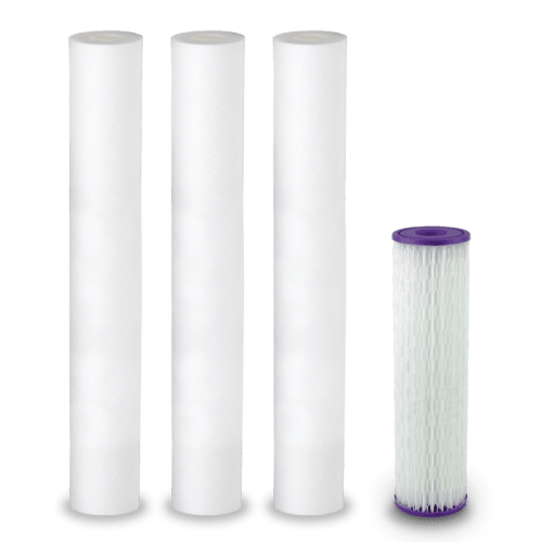 20" Pre-Filter Replacement 3-Pack + Post-Filter Replacement Bundle