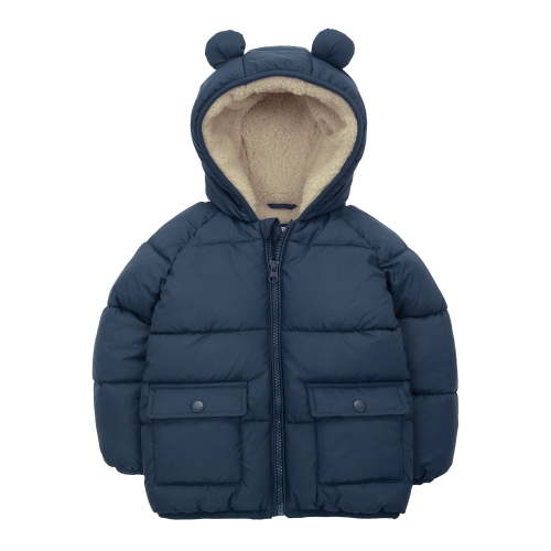 Rokka&Rolla Toddler Baby Boys' Borg Lined Puffer Coat Infant Jacket
