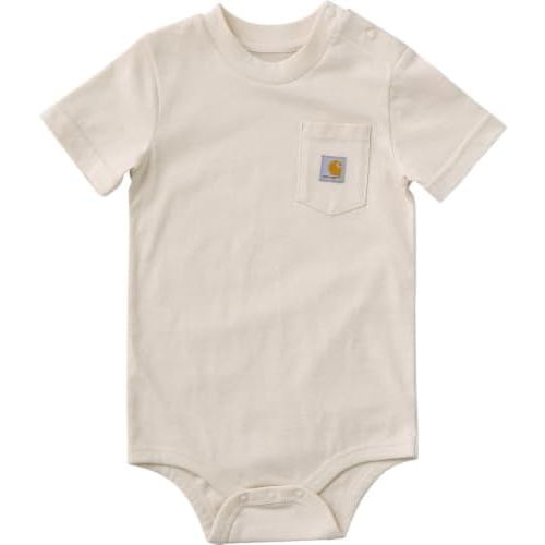 Carhartt Kid's CA5027 Short-Sleeve Pocket Bodysuit - Unisex