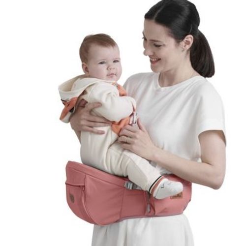 Ergonomic Baby Hip Seat-Pink