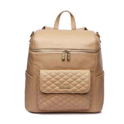 Signature Diaper Bag Latte Brown