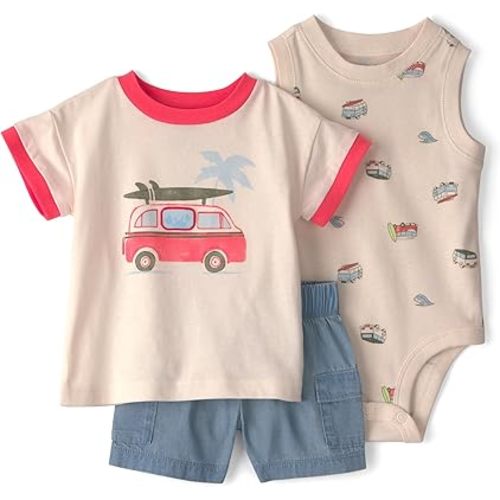 Carter's Baby Boys' 3-piece Short Set