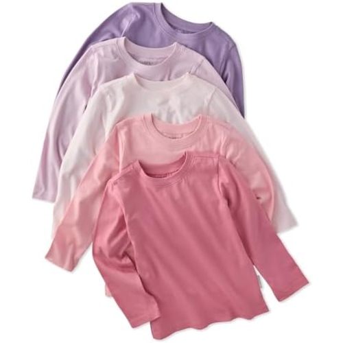 Butterblu London 5-Pack Long Sleeve T-Shirts 100% Organic Cotton Tees