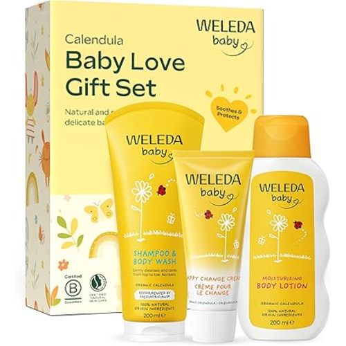 Weleda Calendula Baby Love 3 Piece Gift Set