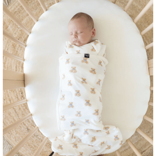 Sleep Bag Swaddler in Teddy Bear 1.0 TOG (Size XS)