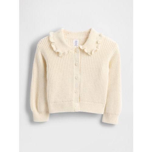 Baby & Toddler Collared Cardigan Sweater