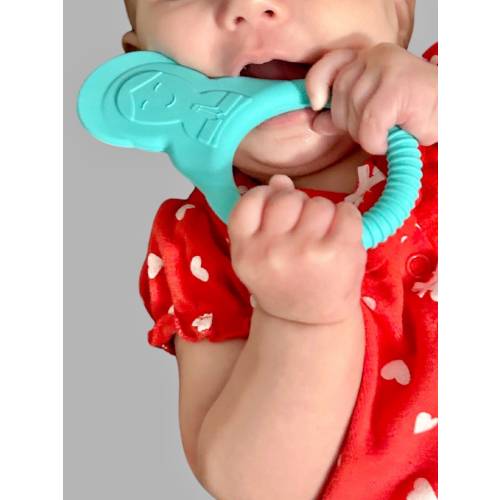 Blessed Mother Silicone Baby Teether: Catholic Gift