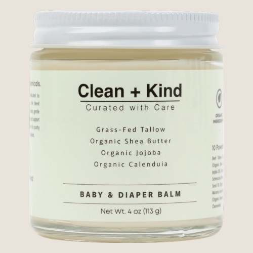 Gentle Baby & Diaper Rash Cream – Clean + Kind