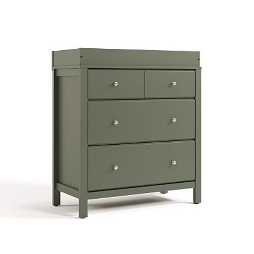 Storkcraft Horizon 3-Drawer Chest Dresser with Changing Topper
