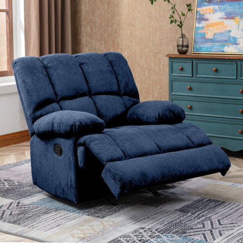 Latitude Run® Batholo Manual Glider Upholstered Recliner & Reviews | Wayfair