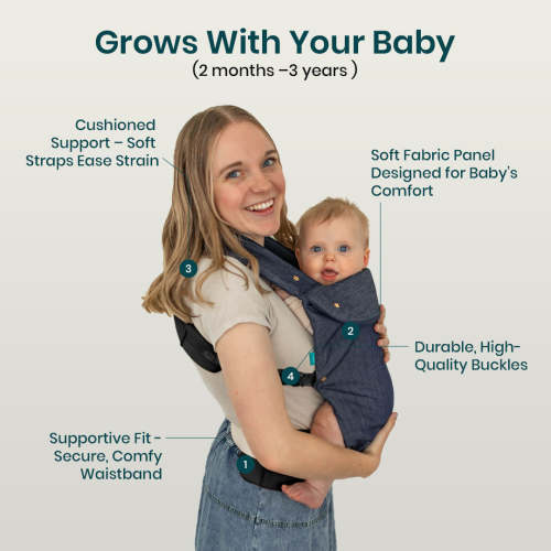 CLASSIC DENIM - BLACK CARRIER – GOJIBERRY