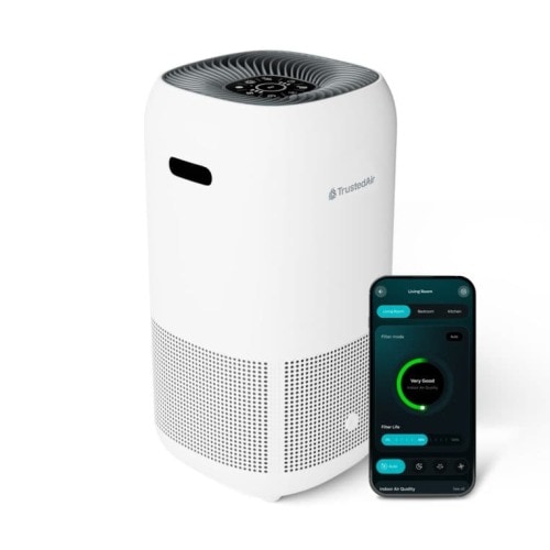 TrustedAir TruFlow Smart HEPA Air Purifier for Large Rooms