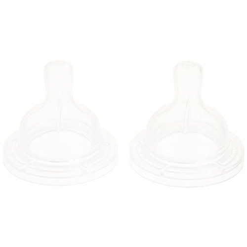 Philips AVENT Anti-Colic Nipple, Clear, 2 Slow Flow, 2 Count