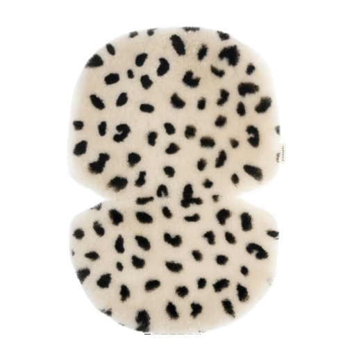 BINIBAMBA Leopard Sheepskin Buggy Liner