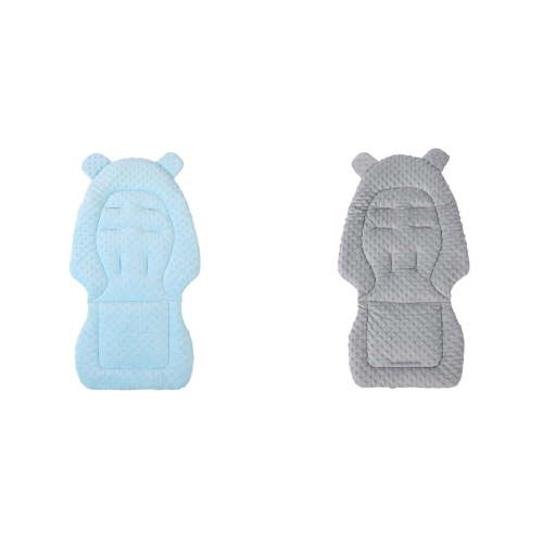 2/1pcs 3in1 Reversible Carseat Head Body Support, Stroller Seat Protector, Extra Soft Breathable Seat Pillow Cushion, for Carseats, Strollers, Swings, Bouncers