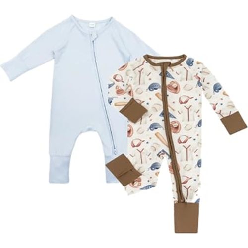 Bow Dream Bamboo Baby Pajamas Sleepers Newborn Rompers Infant Outfit