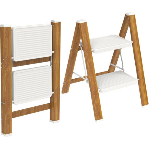 Ebern Designs 2 Step Ladder,Lightweight Aluminum Folding Step Stool with Anti-Slip Wide Pedal,330lbs Capacity, for Household,Kitchen,Office & Reviews | Wayfair