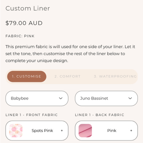 Bassinet Liner