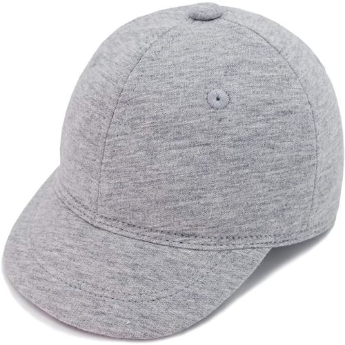 Keepersheep Baby Baseball Cap Infant Sun Hat, Cotton Knit with Soft Brim, Adjustable Soft Newborn Toddler Cap