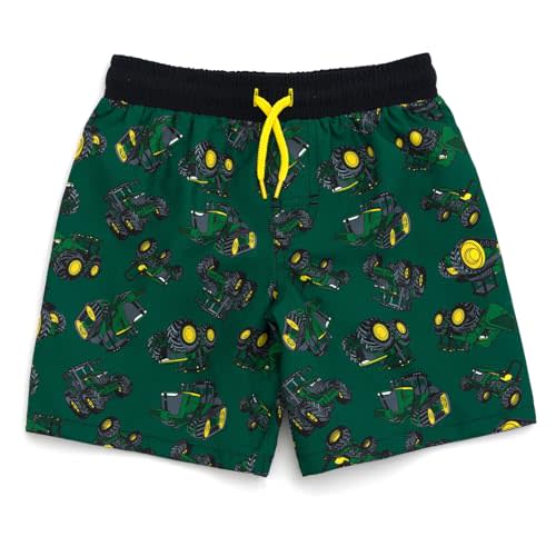 John Deere UPF 50+ Swim Trunks with Drawstring Closure Toddler to Big Kid
