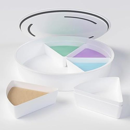 Inspire My Play Sensory Bin with Lid and Removable Storage Inserts - Sensory Bins for Toddler Crafts - Kids Sensory Toys for Autistic Children - Sensory Activities for Toddlers