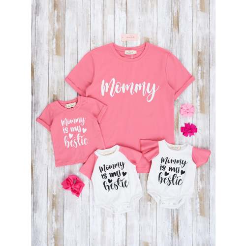 Mom & Me Pink Bestie Set