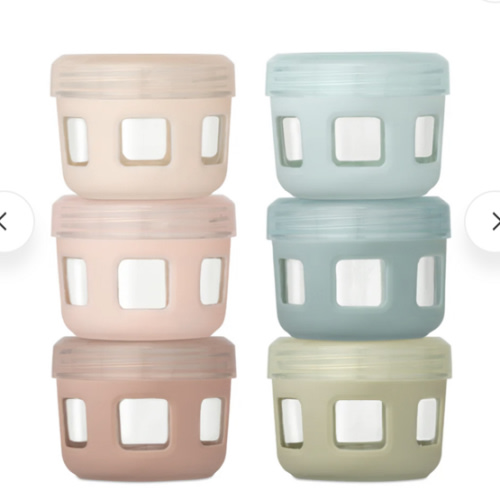 Clean Start Baby Glass Food Jars - 6 Pack – Ello