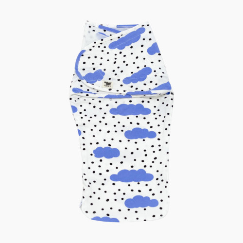 Norani Organic Snugababe Swaddle Sleep Pod - Blue Clouds, Os