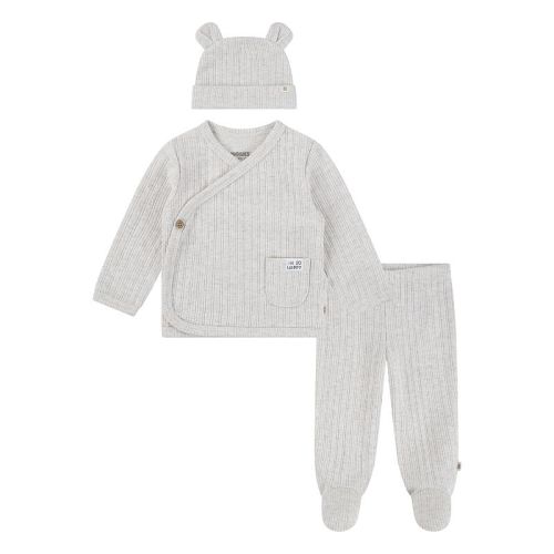 Newborn Baby Huggies Babywear® Jacket Footed Pants & Hat 3-Piece Matching Set