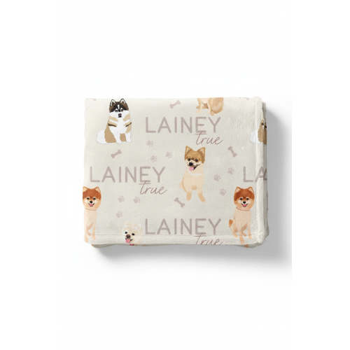 Personalized Kids Blanket | Pomeranian