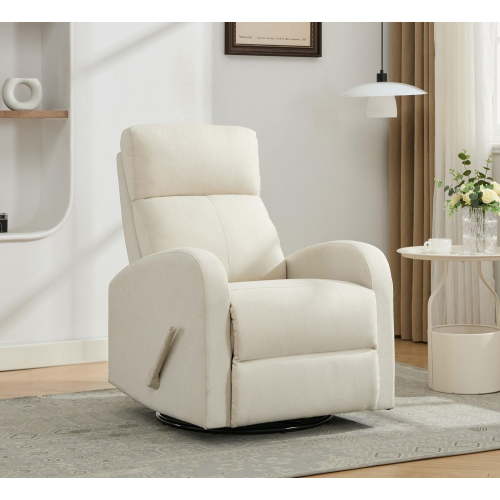 Concord Baby Charleston Fabric Swivel Glider Recliner - Light Beige - Walmart.ca