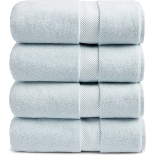 Organic Hydrocotton Set of 4 Bath Towels $140 Value, 4 Piece Set
