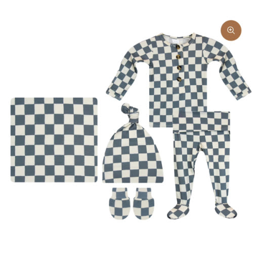 Miles Newborn Hat Bundle (Top + Bottom)