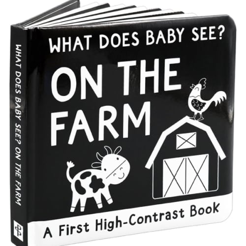 What Does Baby See? On the Farm (High Contrast Board Book)