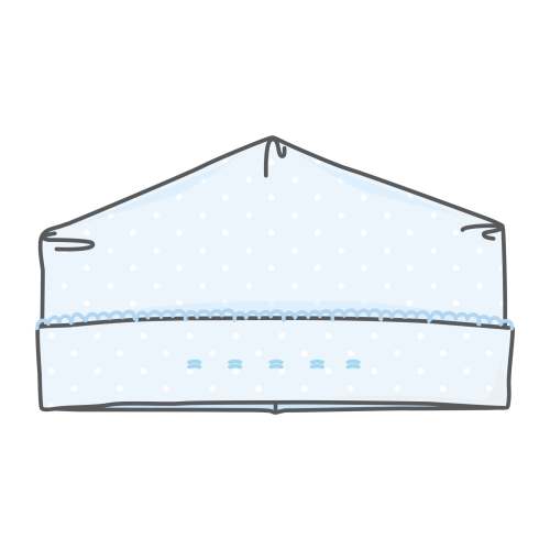 Luca's Classics Embroidered Hat - Light Blue