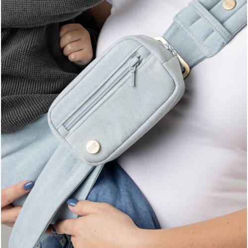 The Monarch Accessory Bag - Dream Wash Denim – Mabē