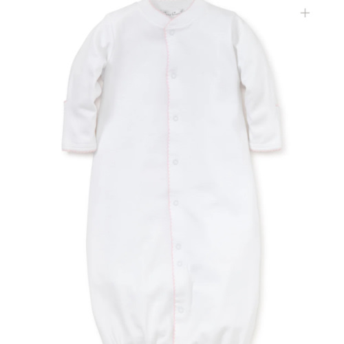 White/Pink Kissy Basics Conv. Gown
