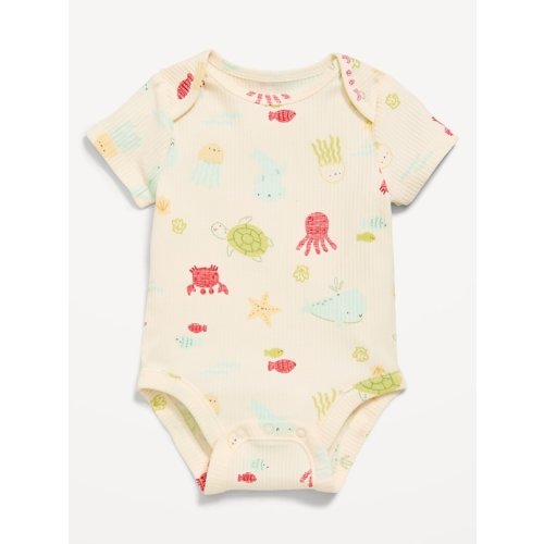 Unisex Short-Sleeve Bodysuit for Baby