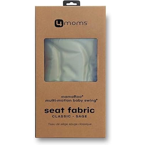 4moms Extra Seat Fabric, MamaRoo Baby Swing, Compatible with Model 1046, Sage Limited Edition