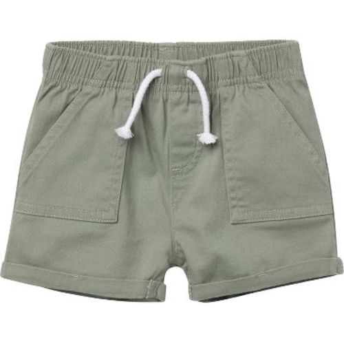 Gerber Baby and Toddler Girls' Cuffed Twill Shorts