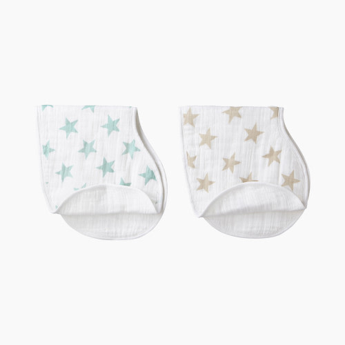 Aden + Anais Muslin Burpy Bib (2 Pack) - Star Dust