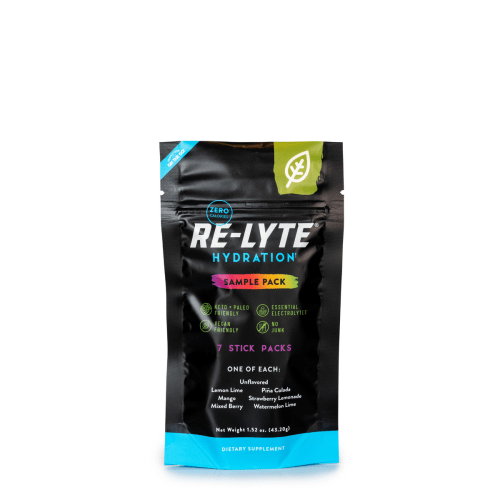 Re-Lyte® Hydration Electrolyte Powder Sample Pack (7 ct.) | Redmond Life