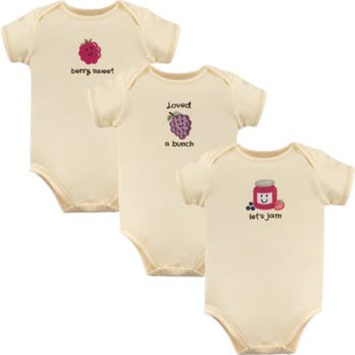 Organic Baby Bodysuit 3Pk, 3-6M