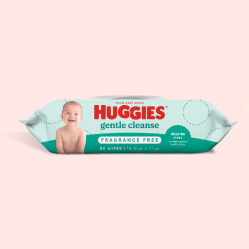Huggies Gentle Cleanse Fragrance Free Baby Wipes