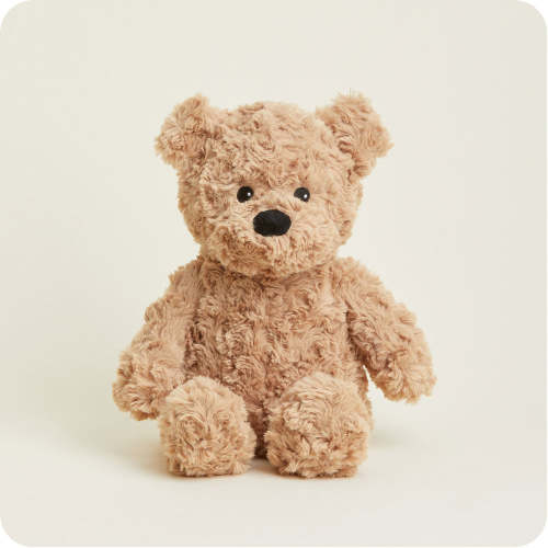 Brown Curly Bear | Warmies USA