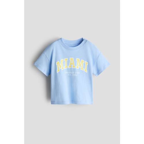 PRINTED COTTON T-SHIRT